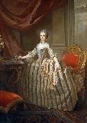 Laurent Pecheux Portrait of Princess Maria Luisa of Parma oil painting reproduction